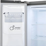 LG 36 in. Side-by-Side Refrigerator in Stainless Steel 27 Cu. Ft. (LRSXS2706S)