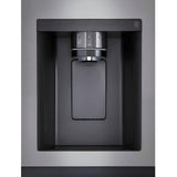 LG 36 in. Side-by-Side Refrigerator in Stainless Steel Look 27 Cu. Ft. (LRSXS2706V)