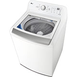 LG 4.8-Cu. Ft. Mega Capacity Top Load Washer with 4-Way Agitator and TurboDrum Technology (WT7155CW)