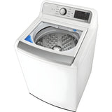 LG 5.3-Cu. Ft. Mega Capacity Smart wi-fi Enabled Top Load Washer with 4-Way Agitator and TurboWash3D Technology (WT7405CW)