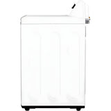 LG 5.3-Cu. Ft. Mega Capacity Smart wi-fi Enabled Top Load Washer with 4-Way Agitator and TurboWash3D Technology (WT7405CW)