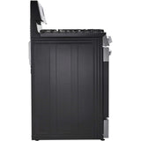 LG 30 in. 5.8-Cu. Ft. Gas Convection Smart Range with AirFry, Stainless Steel (LRGL5823S)