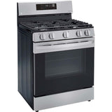 LG 30 in. 5.8-Cu. Ft. Gas Convection Smart Range with AirFry, Stainless Steel (LRGL5823S)