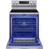 LG 30 in. 6.3-Cu. Ft. Electric Smart Range with EasyClean and AirFry Stainless Steel (LREL6323S)