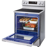 LG 30 in. 6.3-Cu. Ft. Electric Smart Range with EasyClean and AirFry Stainless Steel (LREL6323S)