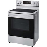 LG 30 in. 6.3-Cu. Ft. Electric Smart Range with EasyClean and AirFry Stainless Steel (LREL6323S)