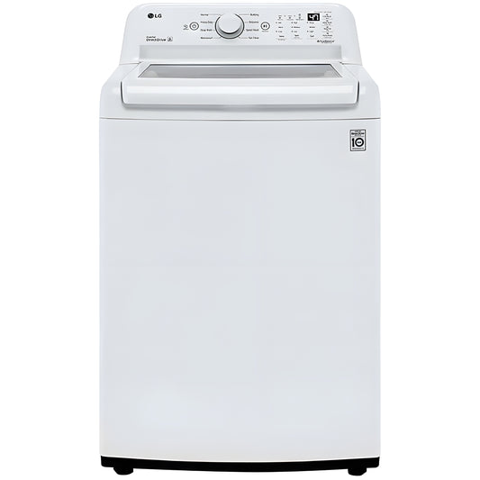LG 4.3 cu. ft. Ultra Large Capacity Top Load Washer with 4-Way Agitator and TurboDrum Technology (WT7005CW)