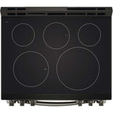 LG 30 in. 6.3-Cu Ft. Smart Wi-Fi Enabled Fan Convection Electric Slide-in Range with Air Fry and EasyClean (LSEL6333D)