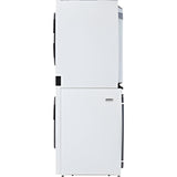 LG Single Unit Electric WashTower with Center Control In White (WKEX200HWA)