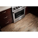 Thor Kitchen 36 in. 6.0 Cu. Ft Propane Gas Range in Stainless Steel, LRG3601ULP