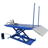 Tuxedo 1,500 lb High Rise Motorcycle Lift Bench w/ Vise, Sides, Balance Bar, Pump -M-1500C-HR