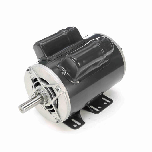 Marathon MC194 General Purpose Motor 3 HP 145T Frame Cap Start Single Phase 115/230 Voltage REV Rotation Rolled Steel ODP Enclosure Rigid Base - MC194