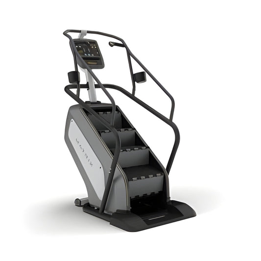 Johnson Health Tech Matrix C3x ClimbMill - Matrix C3x ClimbMill Stair Climber with Dot Matrix LED Console, Profile Display - C3X-04