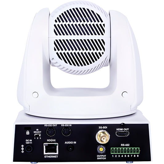 Marshall Electronics CV630-NDIW UHD 4K30 NDI|HX PTZ Camera (White) - CV630NDIW