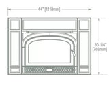 Vermont Castings Montpelier II Cast Iron Wood Burning Fireplace Insert - MONTP-II-CB