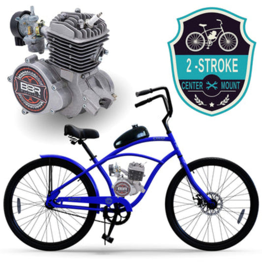 Switz Cruz + BBR Tuning 2-Stroke Engine - SZ-CRUZ-MBLK + STK-BEK80-S