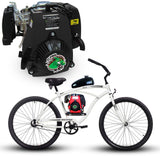 Tracer 26 Inch Men's Ace Beach Cruiser + 4 Stroke Chain Drive - FH-TRANSKIT-4S + FH-ENGINE-4S + FH-HD4STROKEMP + CC-15337 + MB-TOUCH-M-BK