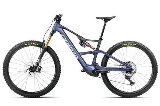 Orbea Rise LT M10 630W 20mph - Tanzanite Carbon View-Carbon Raw - 2025 - GM083024-27