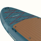 Retrospec Weekender Crew Multi-Person Inflatable Stand Up Paddle Board 12’ - 5745