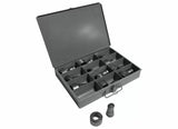 EDWARDS 12 PC. Square Punch & Die Set w/ Storage Case -  PD1260
