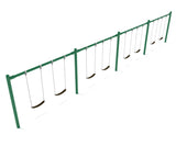 iDeal Sportsplay Single Post Swing Set - 581-502