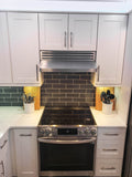 ProLine Under-Cabinet Range Hood, Convertible to Ductless, 600 CFM, Stainless Steel Proline - PLJW 185 Slim
