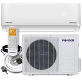 Pioneer Diamante Ultra 9,000 BTU 23 SEER Ductless Mini-Split Inverter++ with 16 Ft. Kit - WYT009GLFI22RL