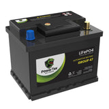 PowerTex 2021 Volkswagen Polo L4 1.6LReplacement Car Battery BCI Group 47 Lithium LiFePO4 Automotive Powertex Battery - PTLG47-089
