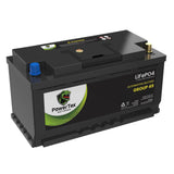 PowerTex 2009 BMW 135i Car Battery BCI Group 49 / H8 Replacement Lithium LiFePO4 Automotive Battery