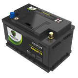 PowerTex Batteries BCI Group T6 / L2 Lithium LiFePO4 Automotive Battery - PTLGT6