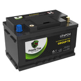 PowerTex Batteries BCI Group T6 / L2 Lithium LiFePO4 Automotive Battery - PTLGT6
