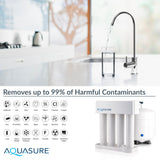 Aquasure Signature Elite 1,000,000 Gallons Water Filter Bundle, 48,000 Grains Softener, 75 GPD RO System - AS-SE1000A