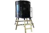 Advantage Hunting RAM 650 Elevated Hunting Blind with Tinted Windows for Bow and Gun - 7026