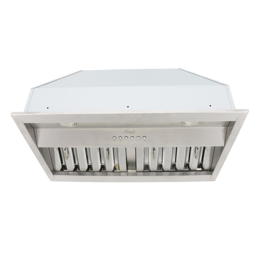 Awoco RH-BQ-X 30" Built-In Range Hood, 700 CFM, 4-Speed, LED Lights – RH-BQ-X30