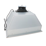 Awoco RH-BQ-X 30" Built-In Range Hood, 700 CFM, 4-Speed, LED Lights – RH-BQ-X30