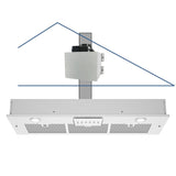 Awoco 11-3/4" Super Quiet Stainless Steel Range Hood, 800 CFM – RH-IT06-30-COLD