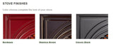 Vermont Castings Radiance Direct Vent Gas Stove with IntelliFire Touch Ignition System - RADVT-IFT-CB