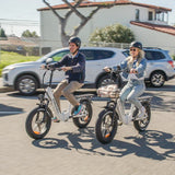Kingbull Literider | All Terrain Folding Electric Fat Bike - KLR-BLACK