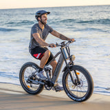 Kingbull Rover | All Terrain Full Suspension Electric Bike - KRV-GRAY