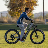 Kingbull Rover | All Terrain Full Suspension Electric Bike - KRV-GRAY