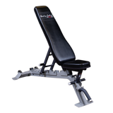 iDeal Body Solid ProClub Line Flat, Incline Bench, Silver - SFID325