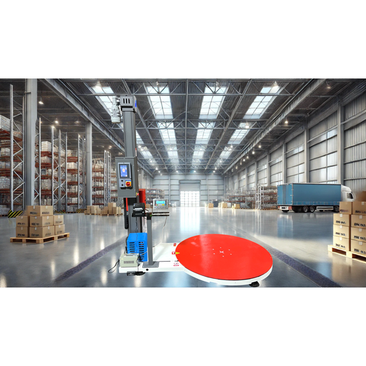 iDeal SL-7200-X0-PS Automatic Pallet Wrapping Machine with scale system