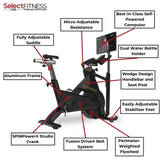 Spinning Spin Bikes Spinning Chrono Bike with Studio Connect Console - 10-026-TPKIT