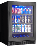 Danby - Silhouette Select Beverage Center, 138 Beverage Cans, 6 bottle WineBeverage Center - SSBC056D3B-S