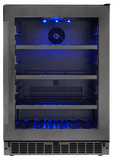 Danby - Silhouette Select Beverage Center, 138 Beverage Cans, 6 bottle WineBeverage Center - SSBC056D3B-S