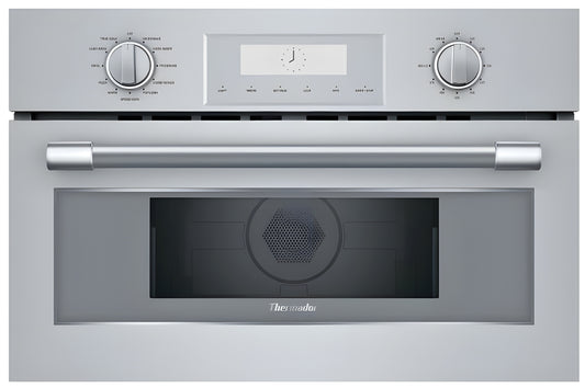 Thermador Professional Series MC30WP 30 Inch Speed Oven with Cook Smart, 10 Power Levels, Convection, Keep Warm, Timer and Lock - 7108761485405