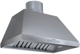Thermador HPCN36WS 36" Wall Mount Range Hood, 4-Speed, Touch Control, LED, Baffle Filter – 7409505009757