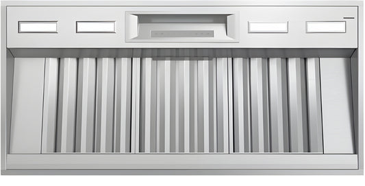 Thermador VCIN48GWS 48" Custom Insert Smart Range Hood, 4-Speed, LED Lighting, Baffle Filter (Blower Sold Separately)