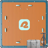 Retrospec Siesta Dock Inflatable Platform 7' - 6303