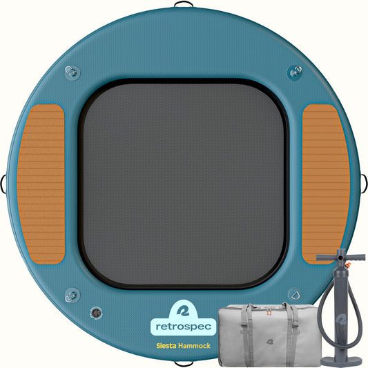 Retrospec Siesta Hammock Inflatable Water Platform - Circle 8' - 6305